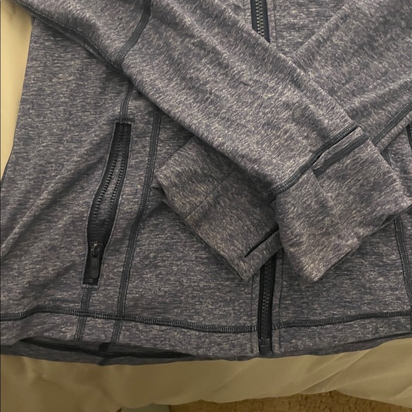 Lululemon Athletica Heathered Blue purple Jacket - Picture 2 of 6